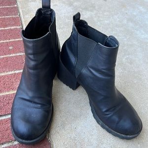 Dirty Laundry black Lido ankle boots Sz 9.5